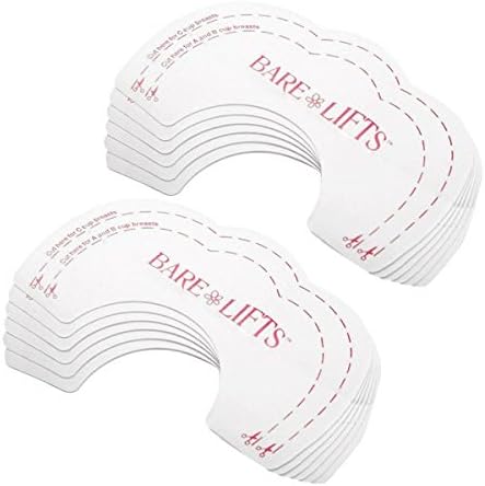 Bare Lifts Instant Breast Lift Support Invisible Bra Shaper Adhesive Tape (10 Lifts)