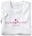 Planet Dog Medium Women's T-Shirt, You Had Me at Woof, White