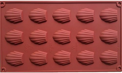 FLYMOR Silicone Seashell Cake Pan Chocolate Mold Cookies Baking Mould