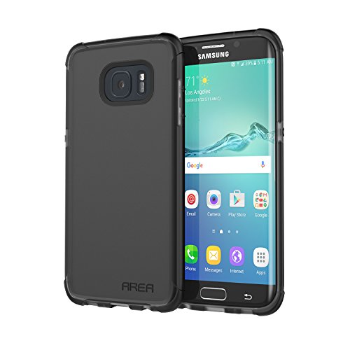 Samsung Galaxy S7 Edge Case, Area by Incipio NGP Case, Premium Shock-Absorbing Flexible Durable Bumper GS7 Edge Cover - Black