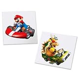 Mario Kart Wii Tattoos (8) Party Supplies