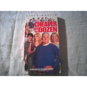 Cheaper By the Dozen [VHS]