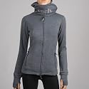 BENCH Fast Forward Zipper Sweat asphalt