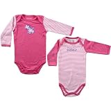 2-Pack Jungle Long Sleeve Baby Bodysuits