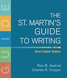 The St. Martin's Guide to Writing Short Edition image