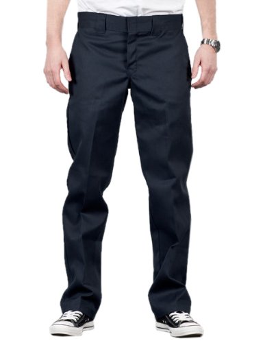Dickies Herren lange  Hose Slim Straight Work, dark navy / dunkelmarineblau, 34/32, WP873 Preisvergleich
