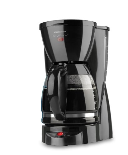 Black & Decker DCM2000B SmartBrew 12-Cup Coffeemaker, Black