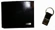 Men's Calvin Klein Wallet Leather Passcase w/ Key Chain Set