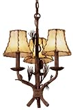Kalco 5034PD Ponderosa Ponderosa Rustic / Country 3 Light Stairwell From the Ponderosa Collection