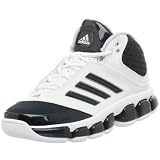 adidas Mens Post Up 1.5 Basketball Shoe,White/Dk Navy/Silver,12 M