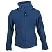 BENCH Girls Funnel Neck Fleecejacke dark Denim + Fusselfreund