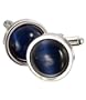 Classic Blue Catseye Cufflinks