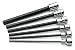 SK Hand Tools 19726 6-Piece 3/8-Inch Drive Metric Long Hex Bit Socket Set