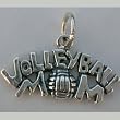 Volleyball Mom Charm