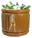 Inflatable beer bin