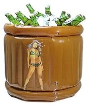 Inflatable beer bin