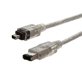 Dynex IEEE 1394 FireWire 6-Pin to 4-Pin Cable (6.5 feet)