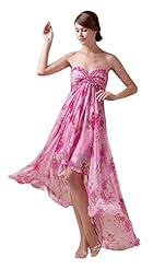 Sweetheart Silk Backless Beaded Off the Shoulder General Print Evening Dress 
