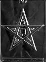 EASTERN STAR Religious Candy Mold Chocolate