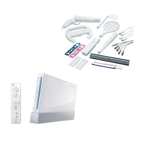 Nintendo Wii Console with Starter Kit Bundle