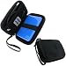 Igadgitz Black Eva Hard Case Cover Suitable For Seagate Freeagent Go Flex Kit 320gb 500gb 1tb Portable Hard Drive