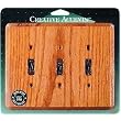 Jackson-Deerfield Mfg. 903L Contemporary Light Oak Wall Plate