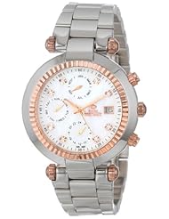 Swiss Precimax Womens SP12127 Avant SL Mother-Of-Pearl Dial Silver Stainless Steel Band Watch