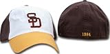 San Diego Padres Cooperstown Throwback Franchise White Front Hat