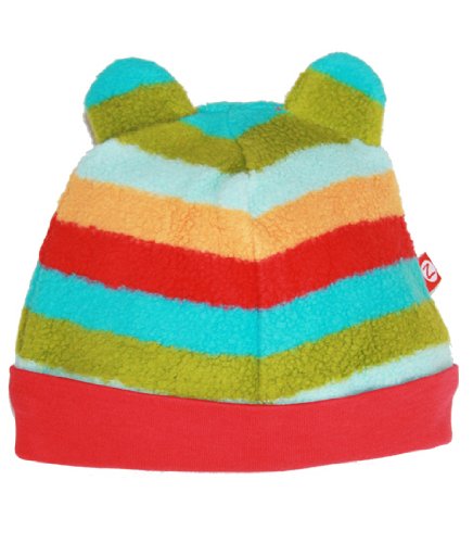 Zutano, Fleece Bold Stripe Hat ~ 18 - 24 Months