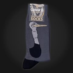 Guinness Grey Ostrich Socks