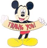 Disney's Mickey Mouse Thank You Pin