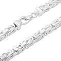 925 Silberkette: K�nigskette Silber 10mm breit - L�nge frei w�hlbar KK0100