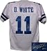 Danny White Autographed/Hand Signed Dallas Cowboys White Prostyle Jersey