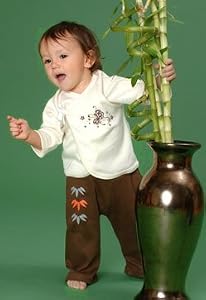 ZEN Kimono & Pants Butterfly /Bamboo (Kimono/Pants sold separately) (Size=ZEN_KIMONO_Bt_6-12m $20)