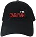 CAPS BLACK EMBROIDERY 