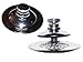 WATCO MANUFACTURING 48750-PP-CP-G Push Pull Retrofit Bathtub Stopper with Grid Strainer, Chrome-Plated
