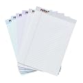 Tops Prism Plus Letter Size 50 Sheet Legal Rule Pads 6 Pack (63116)