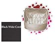 Comfort Sac Junior Sac Black Wide Cord By Elite Furniture