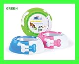 12 OZ. - GREEN - Feed & Toss Dog Bowl