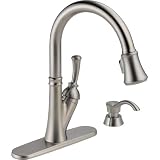 Buy Delta 19949-SSSD-DST Savile Single Handle Pull-Down Kitchen Faucet with Soap... by Delta