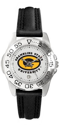 Grambling State University Tigers Ladies Leather Sports Watch