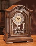 Personalized Bulova Durant Anniversary Mantel Clock