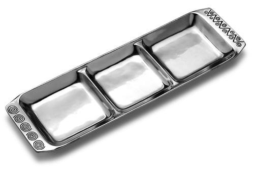 WILTON ARMETALE REGGAE REGGAE HNDLD DIV TRAY