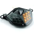 Sport Street Bike 36 LED Stop Brake Rear Tail Light Turn Signal Smoke Integrated For Kawasaki (ZX-10R 08-10) (ZX-6R 09-10) (Z 750 07-09) (Z 1000 07-10)