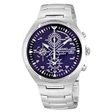 Seiko Chronograph Tachymeter Luxury Watch SND079