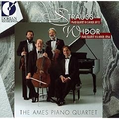 Richard Strauss Piano Quartet in C minor Op. 13; Charles Marie Widor Piano Quartet in A... by George Work, Richard [1] Strauss, Charles-Marie Widor, Ames Piano Quartet, and William David Brohn (Audio CD - 1993)