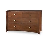 Kids Dresser Transitional Style in Classic Cherry Finish
