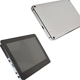 Skinomi TechSkin - Sliver Carbon Fiber Film Shield & Clear Screen Protector Viewsonic G Tablet