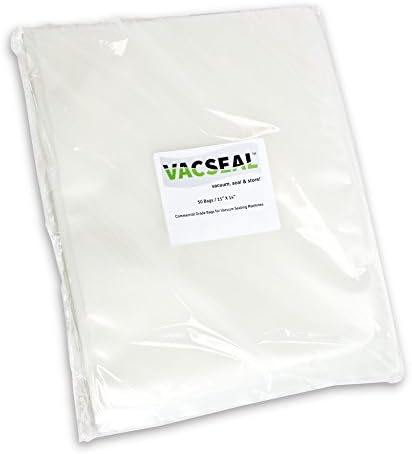 VacSeal 11" x 14" Commercial Grade Vacuum Sealer Food Saver Bags, 50-count