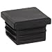 Kapsto 260 Q 3030 1.5 - 2 Polyethylene Square Plug, Black, 30 mm (Pack of 100)